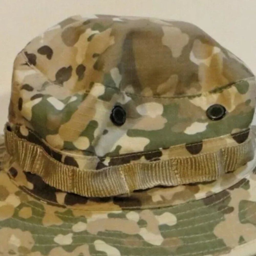 Mil Tec By Sturm Military Grade Camo Hat Loop Band On Crown Drawstring Close Med - Picture 2 of 4